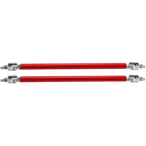 Eosnow 1 paio di barre di supporto anteriori per auto da 20 cm (rosse)