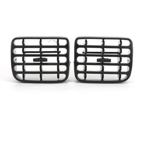 Eosnow 1 par de marcos de ventilación de aire acondicionado, rejilla del salpicadero del coche adecuados para CLIO MK2 1998 – 2006