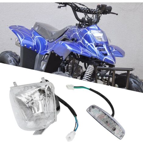 Eosnow 12V Rücklicht im Dinosaurier-Stil, passend für 50ccm, 70ccm und 110ccm Quads, Dirtbikes und ATVs