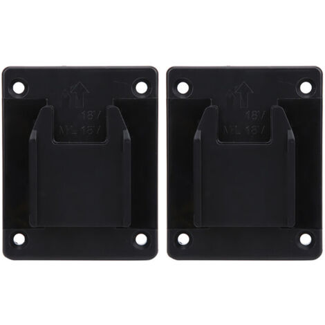 Eosnow 2-Pack Wall Mounts for Milwaukee M18 18V/20V Power Tools