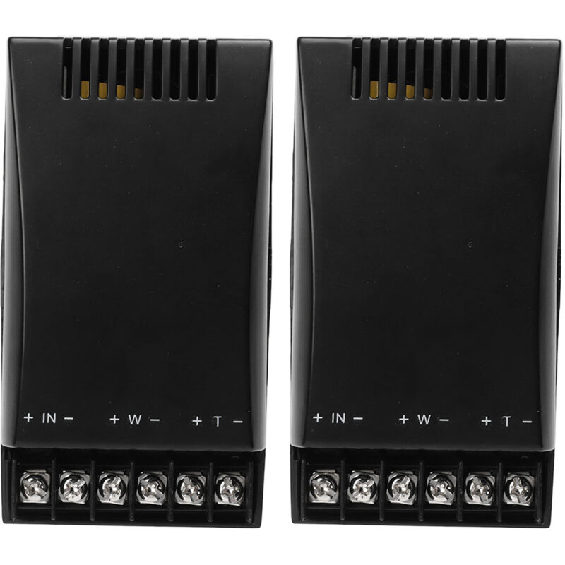 Eosnow - 2 pièces croisement Audio de voiture 2 voies 100W sortie 12V son Correct coque abs haut-parleur de voiture croisement pour véhicule