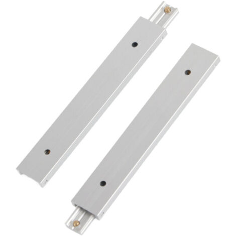 Eosnow 2 pièces/ensemble mini glissière lisse durable en alliage d'aluminium pour armoire à tiroirs(100mm)