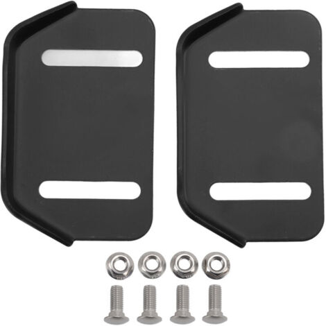 Eosnow 2 set di pattini antiscivolo per spazzaneve MTD 784 – 5580, altezza regolabile, piastra scorrevole con hardware di montaggio