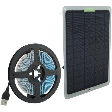 Eosnow 20W Full Spectrum Solar Power Lamp LED 5V IP65 wasserdichte Pflanze Wachsen Leuchtstreifen für Garten Gewächshaus