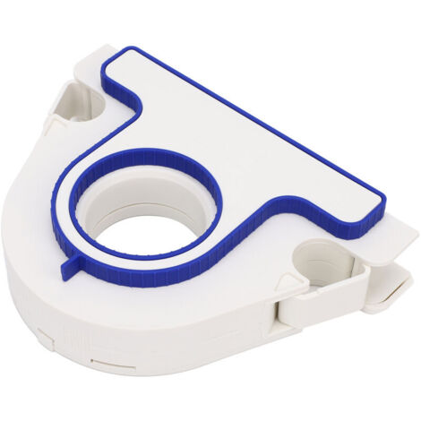 Eosnow 25 mm breiter, weißer Abdeckbandapplikator und Aufkleberrolle, Farbspender zum Abdecken von Tür- und Fensterrahmen