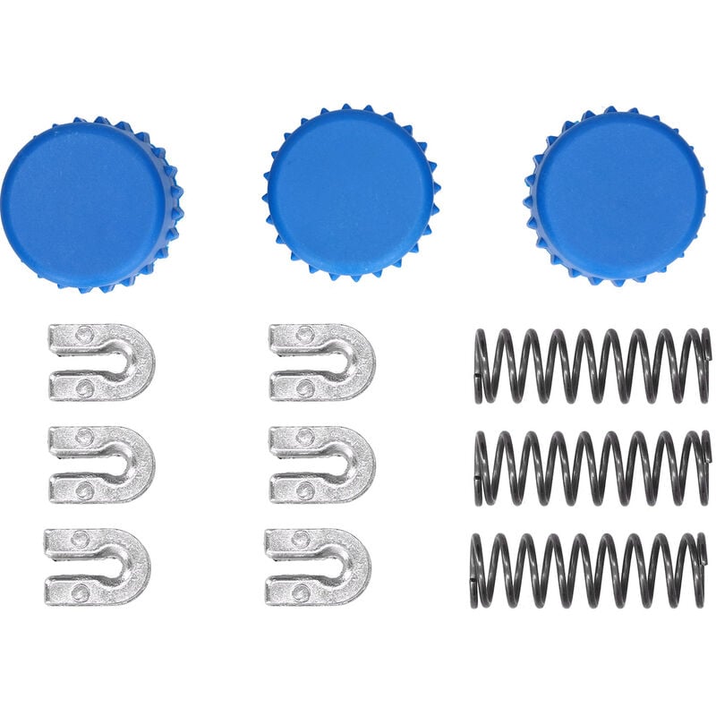 3 jeux de ressorts de manchon d'oeillet de bouton de bosse de 2 1/2 pouces adaptés aux pièces de tête de tondeuse Husqvarna T35 - Eosnow