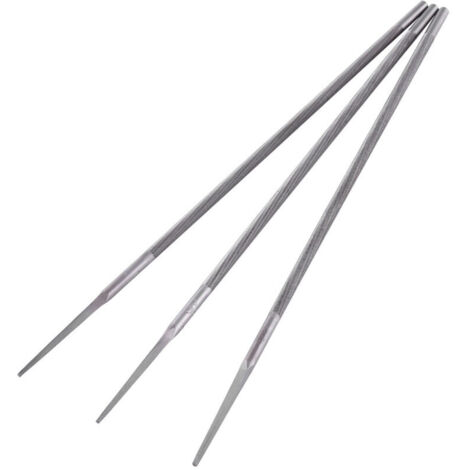 Eosnow 3 pezzi / Cuscinetto rotondo in acciaio per affilare la catena della motosega Eagle (4 mm)