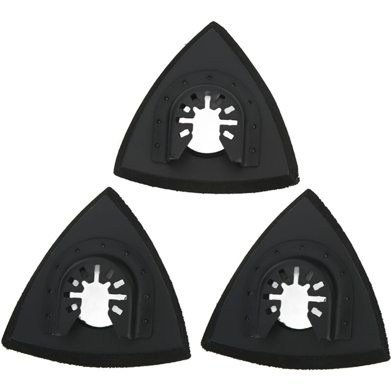 Image of Eosnow 3-teiliges oszillierendes Multitool-Schleifpad-Dreieck-Schnellspann-Set-Set zum Austausch