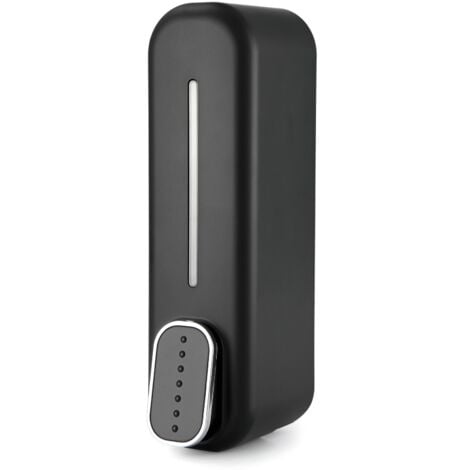 Eosnow 300 ml manueller Seifenspender, Presse, ABS, Wandmontage, Duschgelbehlter für Zuhause, Hotel, Schwarz