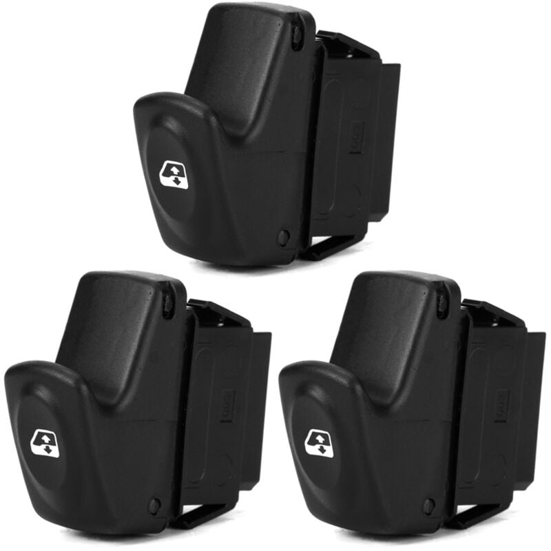 Image of Eosnow - 3Pcs Auto Elektrische Power Lifter Fenster Schalter 7700838100 Ersatz Fit für Renault