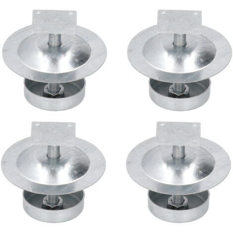Eosnow 4Set pieds de ruche anti-fourmis en acier inoxydable Base de ruche apiculture support de ruche pour apiculteur