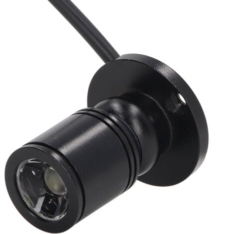 Eosnow 5-V-Mini-Spot-Lichter, heller USB-dimmbarer LED-Strahler mit 6,6 Fuß langem Kabel für Vitrine, Schmuck, Schrank, Veranda, Warmweiß 3000 K