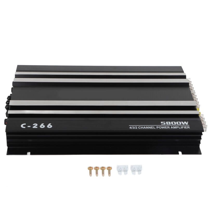 Image of 5800W 12V Hochleistungs-Autoverstärker Hi-Fi tragbarer Audio-Stereo-Sound-Subwoofer - Eosnow