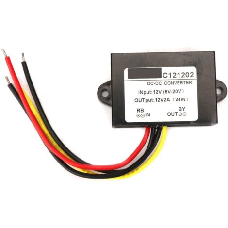 Eosnow 6-20V bis 12V 2A Step Up Down Converter Boost Buck Spannungsreglermodul