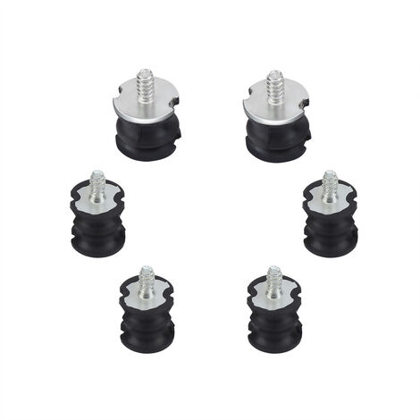 Eosnow 6 pièces pièces de trononneuse tampon AV pour Husqvarna 61 66 133 136 141 272S 266 268 272XP