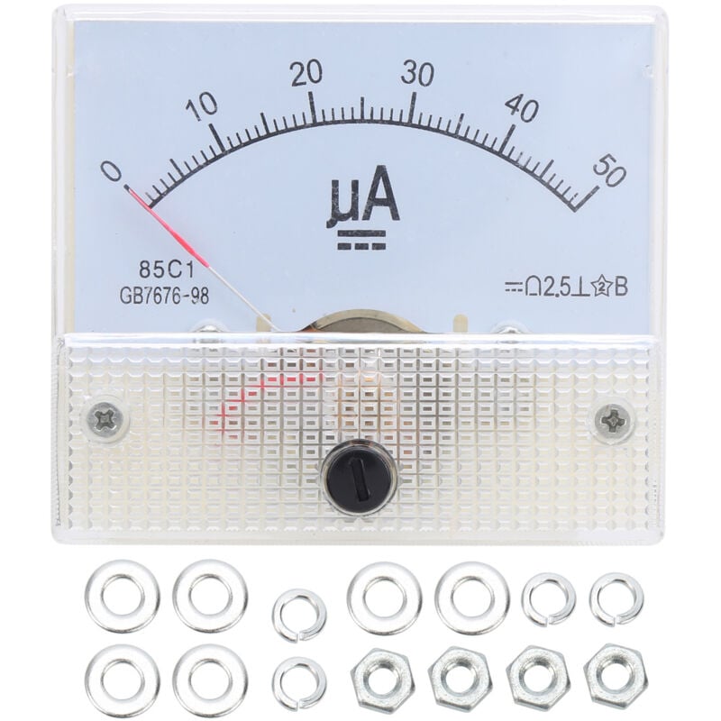 Image of Eosnow - 85C1 DC0-50UA Zeiger dc Amperemeter Kopf Ampere Meter Line Circuit Messgerät