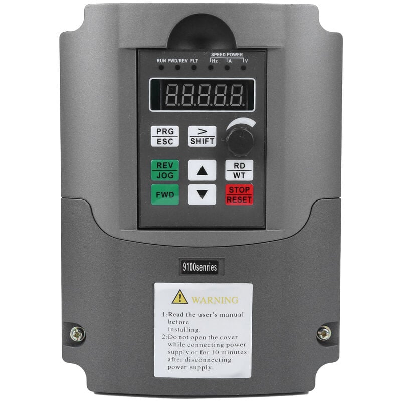 Eosnow - Contrôleur de moteur monophasé 220V à triphasé 380V,5.5KW,Convertisseur de fréquence,9100-1T3-00550G Onduleur