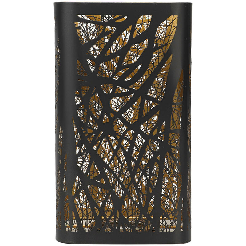 Abat-jour de mode avec abat-jour amovible en fer forgé pour support de lampe E27 E26 - Eosnow