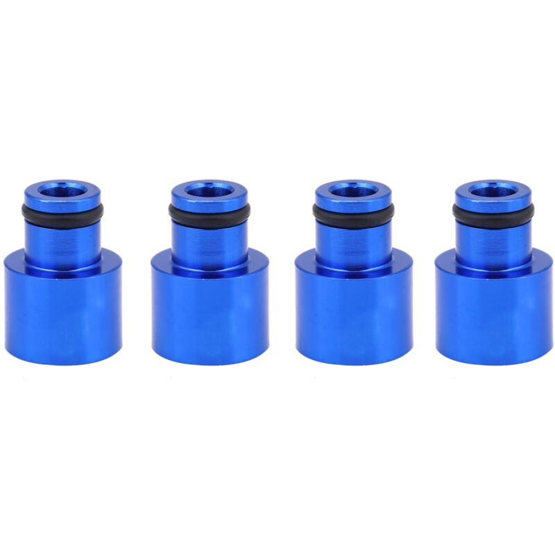 Adaptateurs d'injecteur de carburant bleu, 4 pièces, entretoises externes pour injecteurs rdx pour B16 B18 D16Z D16Y - Eosnow