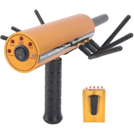 Eosnow AKS Détecteur de Métaux, Pointeur de Métaux, Profondeur 30m, Portée 1200m, 6 Antennes, Recherche Précise, Localisateur de Détecteur d'or