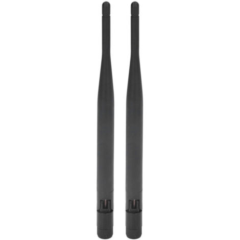 Eosnow Antenne omnidirectionnelle 2 pièces, bâton pliable GSM GPRS 2G 3G LTE 4G pleine bande 5DBI à Gain élevé