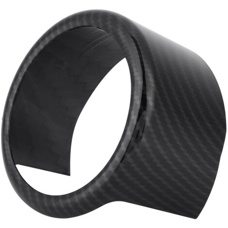 Eosnow Auto dekorative Frontgrill Logo Ring Zierrahmen Abdeckung für Alfa Romeo Stelvio 2017-2018