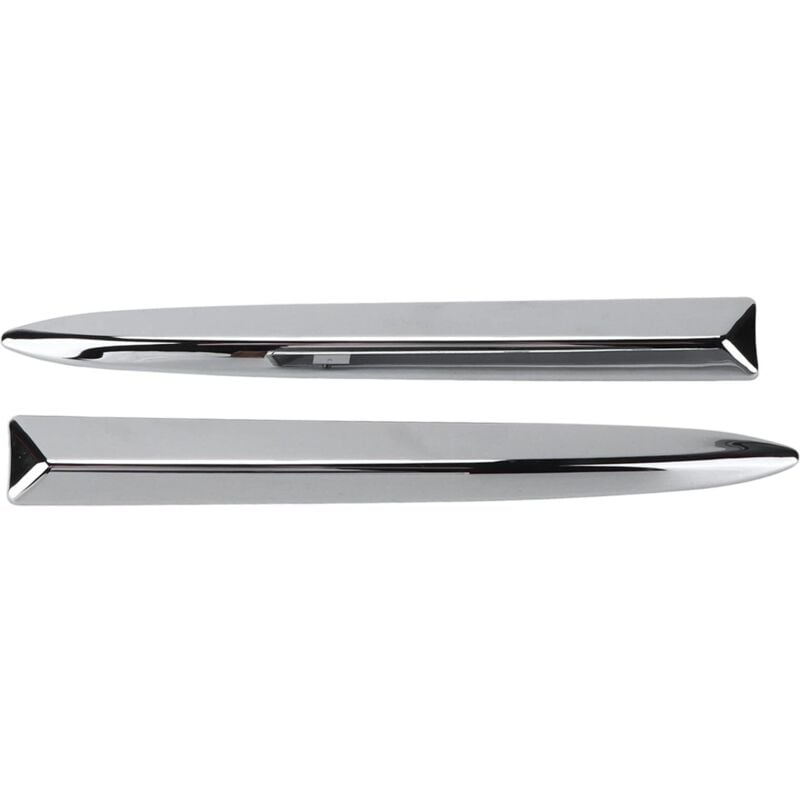 Image of Auto-Frontstostangen-Oberteil, Chromzierleiste 735455041, Ersatz für fiat 500 2007–2015 - Eosnow