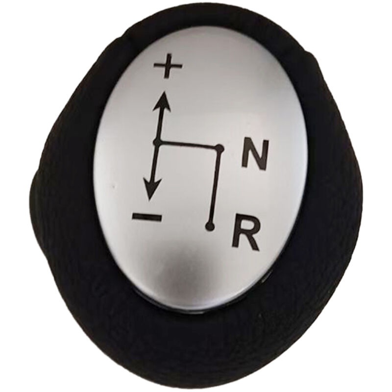 Image of Eosnow Auto Schaltknauf Ersatz für Mercedes Benz Smart ForTwo Cabrio 451 2007-2019-Silber