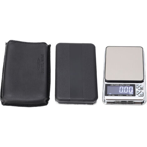 Eosnow Balance numérique milligramme 500 g 0,01 g 7 unités, chargement USB, bijoux de poche, pour aliments, poudres et médicaments