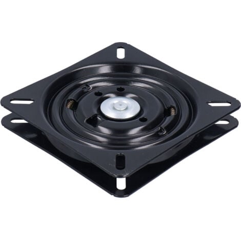 Eosnow Base de plateau tournant de chaise de 7 pouces, tabouret à rebond automatique, matériel de plateau tournant pour la maison, le Bar et le bureau