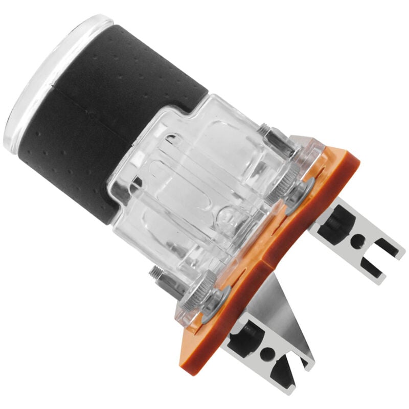 Eosnow - Base de routeur à bois 2 en 1, Base de routeur compacte en bois, support de fente de routeur pour meubles de placard à carbinet