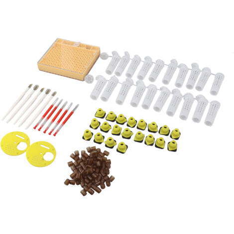 Eosnow Bienenkönigin-Aufzuchtsystem, Kunststoff-Zuchtzellenbecher-Set, Imkerei-Pfropfausrüstung, Zubehör