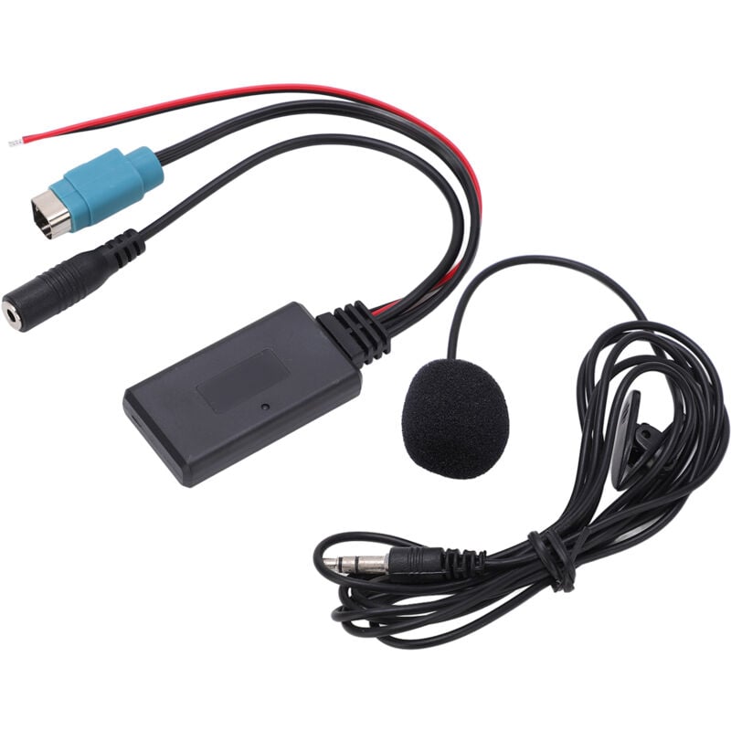 Image of Eosnow Bluetooth-AUX-IN-Kabeladapter Stereo Full Speed ​​mit abnehmbarem Mikrofonersatz für Alpine ab 2009