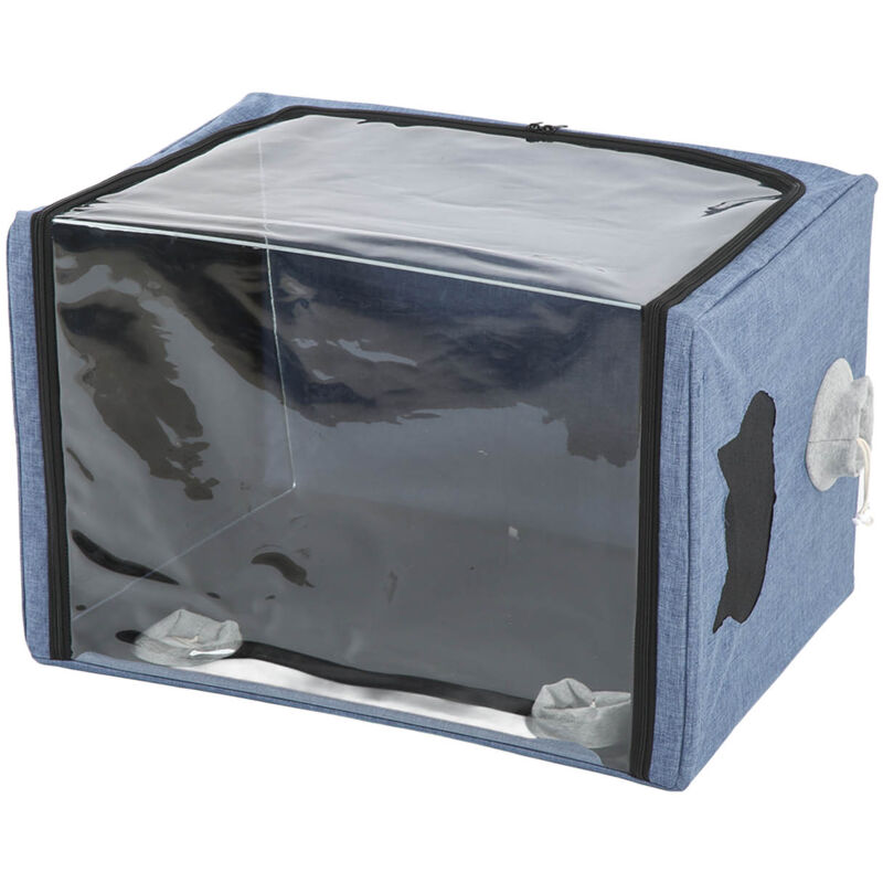 Eosnow - Boîte d'atomisation pour animaux de compagnie, nid d'atomisation portable et pliable pour animaux de compagnie, pour chats et chiens