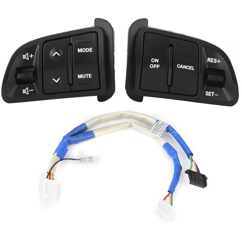 Boutons de commande au volant, régulateur de vitesse, interrupteur de Volume multimédia adapté pour Kia Sportage sl 2010 – 2015 - Eosnow