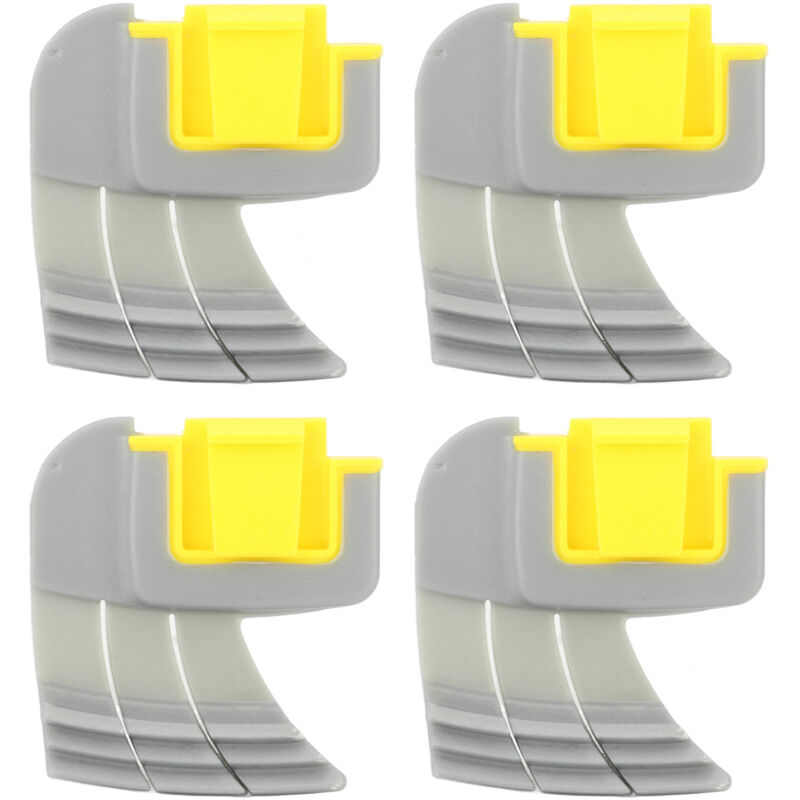 Brosses à récurer cycloniques, pièces de rechange en plastique et caoutchouc, pour nettoyeur Zodiac MX8 Mx6 R0714400, 4 pièces - Eosnow