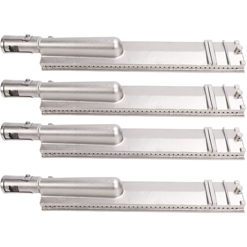 Eosnow - Brûleur de gril à gaz en acier inoxydable 304, Tubes de brûleur de barbecue à haute résistance et résistants à la chaleur, 4 pièces