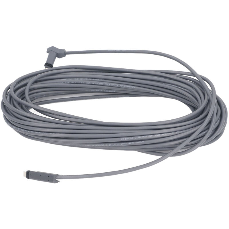 Cable de remplacement satellite rectangulaire, produits de réseau de routeur de 100 pieds pour Starlink V2 - Eosnow