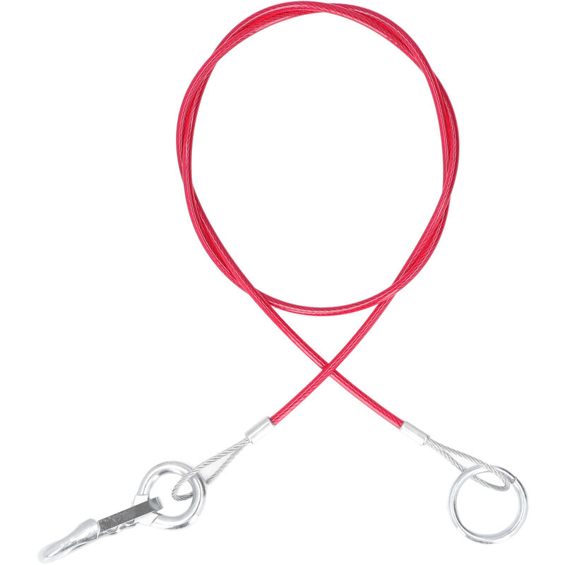 Eosnow - Cable de remorque détachable de 1m/3,28 pieds, corde de remorquage de sécurité 341302, fil en acier inoxydable robuste universel pour