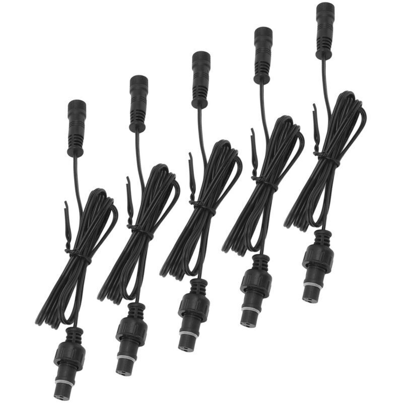 Eosnow Cble d'extension pour éclairage de pont, 5 pièces, 3,3 pieds, 2 broches, étanche IP67, connecteur mle femelle pour l'extérieur