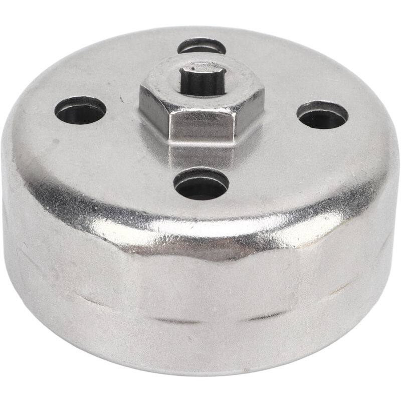 Eosnow - Clé de filtre à huile d'entraînement de 3/8 pouces, 15 cannelures, douille de retrait en aluminium de remplacement pour moteurs à essence