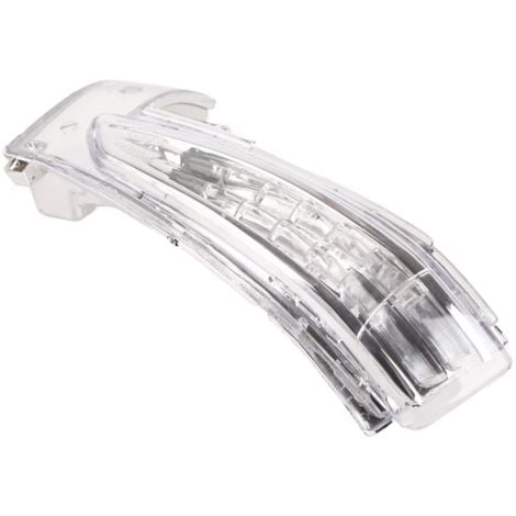Eosnow Clignotant de rétroviseur latéral,Clignotant Rétroviseur Gauche pour PEUGEOT 508 - Référence 4068916 - Blanc - Installation Facile