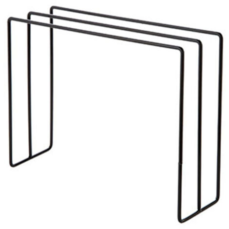 Eosnow Comptoir de cuisine torchon étendoir fer torchon porte-serviettes autoportant plat chiffon rangement cintre noir