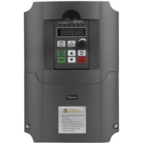 Eosnow – Convertisseur de tension monophasé 220VAC – Sortie triphasée 380VAC – Puissance 7.5kW – Contrôle vectoriel sans capteur