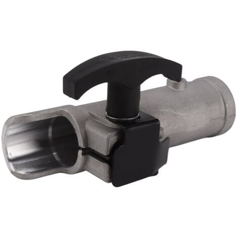 Eosnow Cortacésped de 7 estrías, 26mm, desbrozadora, conector de eje, abrazadera de unión, piezas de herramientas de jardín
