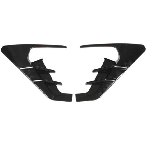 Eosnow Couvercle de Protection des clignotants de caméra latérale, couvercle de Protection de remplacement pour Tesla modèle 3 modèle Y, noir brillant