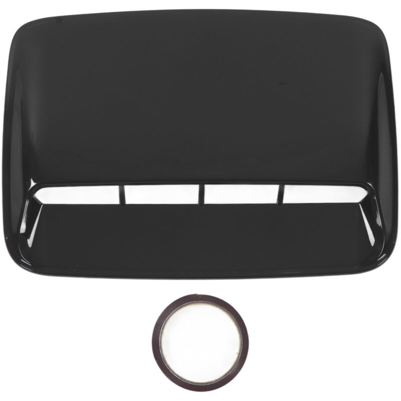 Eosnow - Couvercle de ventilation de capot moteur, couvercle de capot noir brillant universel pour Modification de voiture