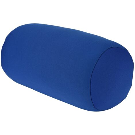 Eosnow Cuscino per la schiena con microsfere, cuscino per il tiro, supporto per il collo, per dormire, comodo, blu