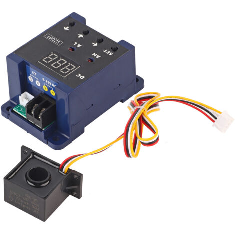 Eosnow DC Digital Amperemeter Stromsensor Schalter berlastalarm berlastschutz SZD07 DC8-35V