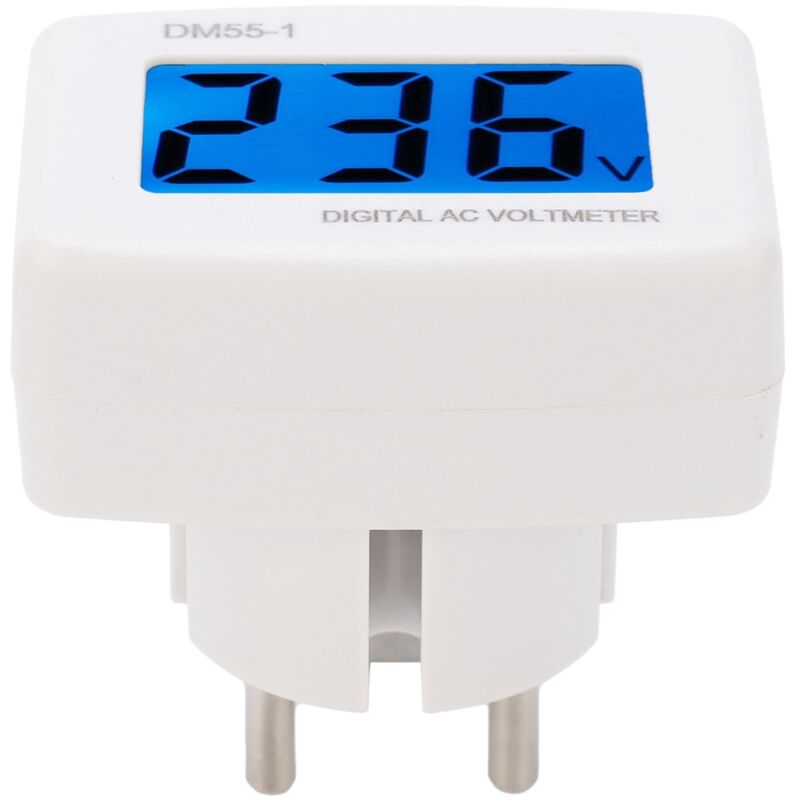 Image of Eosnow Digital Wechselstromspannungsmesser Haushaltsergie Energie Voltmeter Amperemeter DM55-1